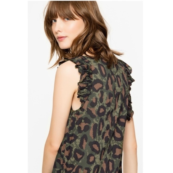 Zadig & Voltaire Rebelle Leo midi dress XS - Picture 5 of 9